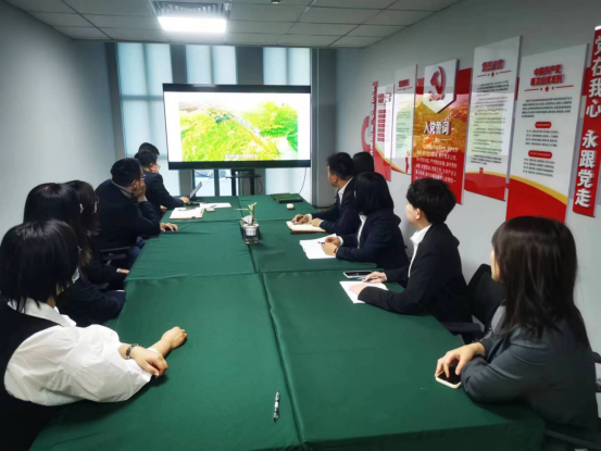 遼寧金科黨支部組織觀看紀錄片《大漠初心——彰武治沙群英紀事》